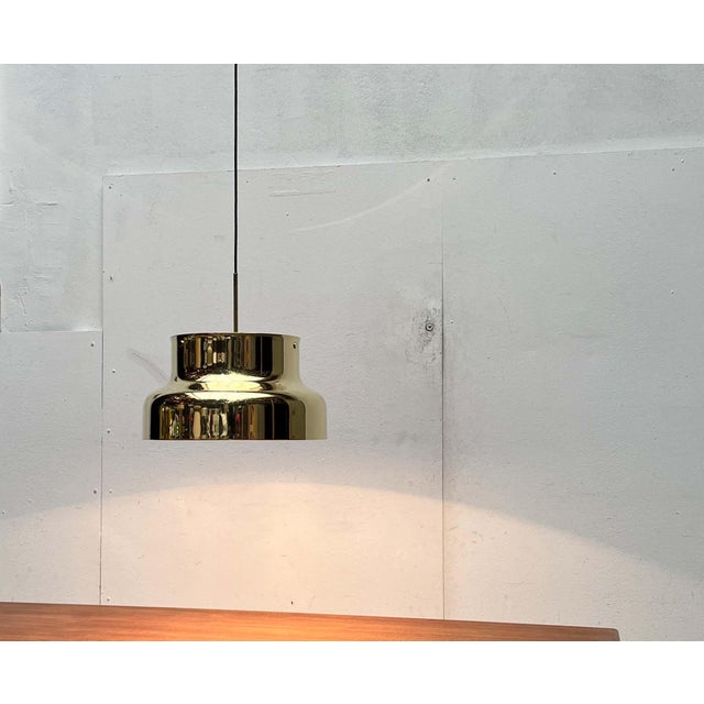 Mid-Century Modern Bumling Pendant Lamp in Brass by Anders Pehrson for Ateljé Lyktan, 1960s For Sale - Image 17 of 18