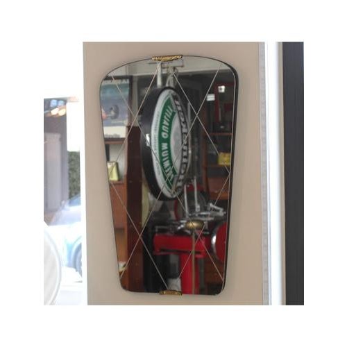 Mid-Century Modern Mirror, 1950s For Sale - Image 4 of 8