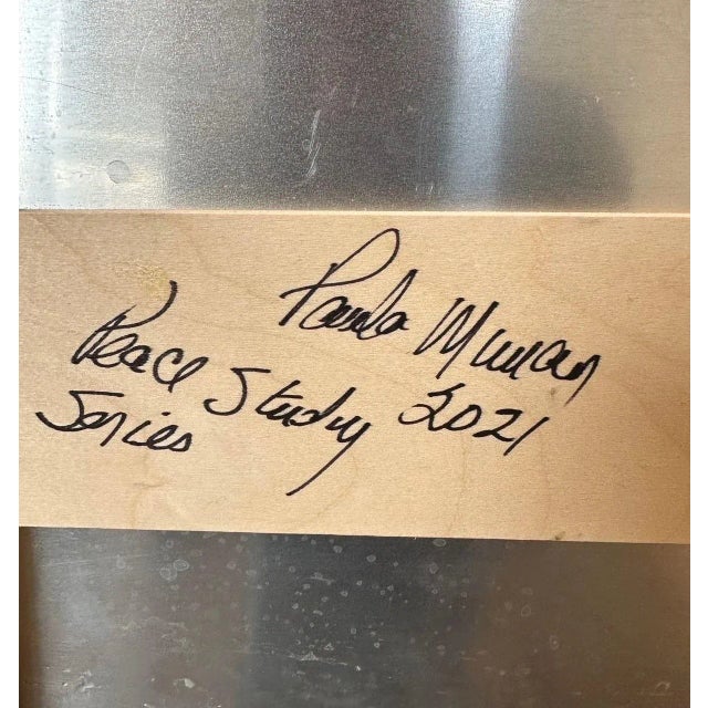 Alabaster Contemporary Porcelain Wall Art by World Renowned Ceramic Artist, Paula Murray For Sale - Image 8 of 8