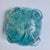 Italian Mid Century Seguso Murano Attributed Turquoise & Silver Averturine Dish For Sale - Image 14 of 17