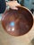 1960s Large 1960s Hand Carved Mid Century Wood Teak Bowl For Sale - Image 5 of 9