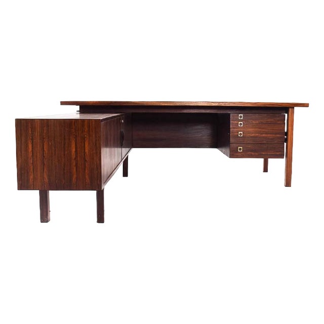 Mid-Century Rosewood Desk by Arne Vodder for Sibast, 1960 For Sale
