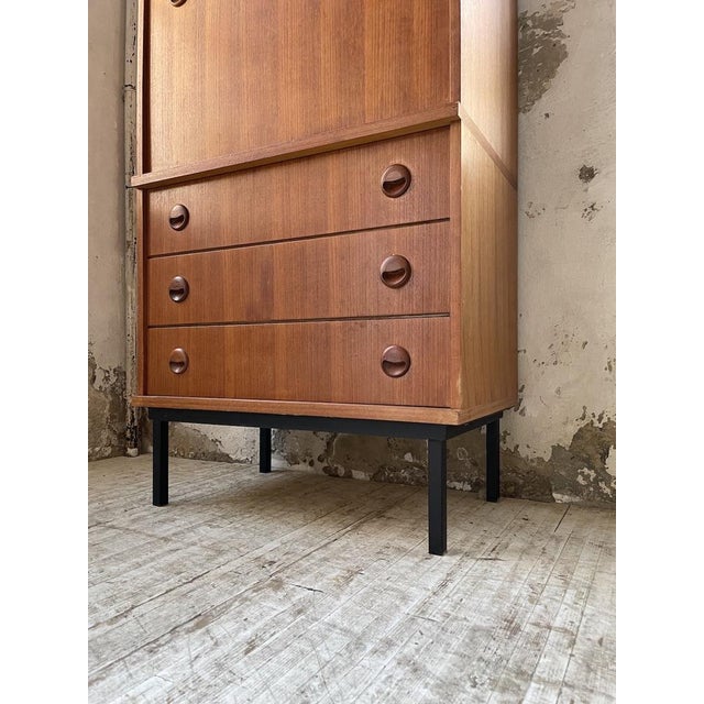 Vintage Cabinet in Teak, 1950s For Sale - Image 11 of 18