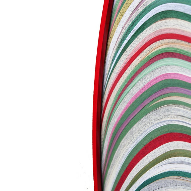 Javier Velarde, Boooks and Topographies N56 Wall Sculpture, 2025, Dyed Paper For Sale - Image 4 of 9