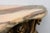 Louis XV Rococo Style Carved Gilt Console Table with Rose Marble Top, Italy, 1950s For Sale - Image 6 of 16