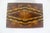 Antique Wood Inlay Box, Hinged Lid Exotic Wood, Brown Inlaid Trinket, Jewelry For Sale - Image 12 of 12