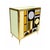 Murano Glass 2-Door Sideboard, 1980s For Sale - Image 4 of 5