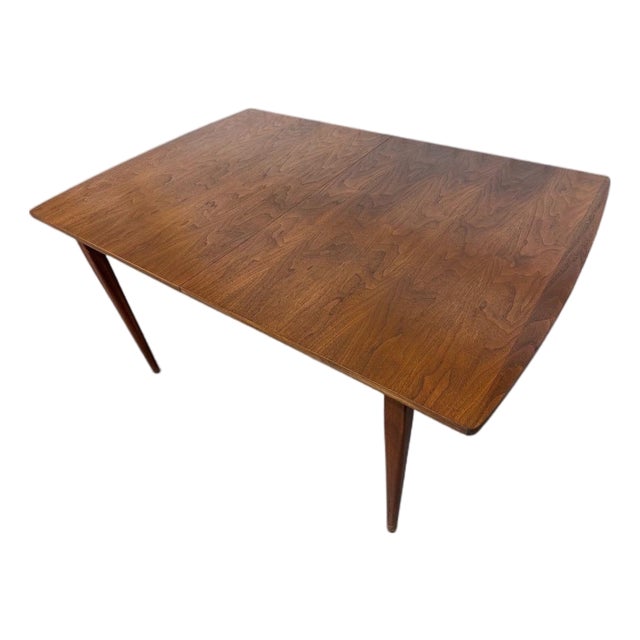 Mid-Century Modern Drexel Declaration Walnut Dining Table For Sale