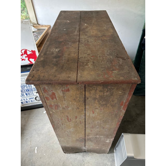 Antique Wooden Cupboard Pie Safe For Sale - Image 4 of 10