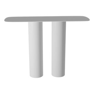 Luna 110 Metal Console Table by Laurence Du Tilly For Sale