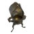 Antique Qing Dynasty Pewter Dragon Libation Cup (Jue) For Sale
