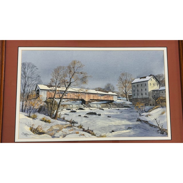 D. Omer "Salty" Seamon was an American painter known for his folksy watercolors and landscapes of Indiana and the Midwest....