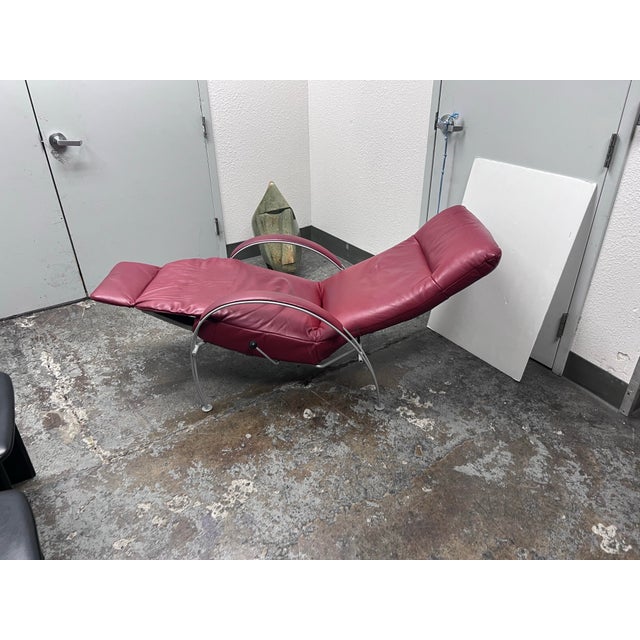 Design Plus Gallery presents the Billie Leather Recliner designed by Percival Lafer for Lafer Furniture. Upholstered in...