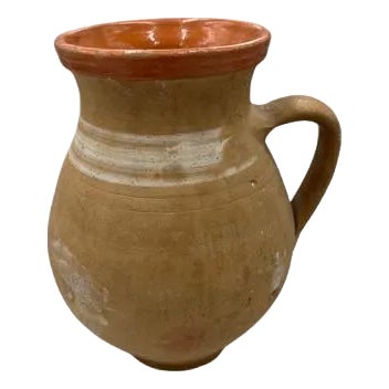 Antique Hungarian Folk Art Pottery For Sale