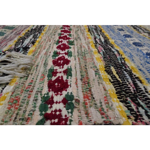 Rag Rug Swedish Mid Century For Sale In Miami - Image 6 of 6
