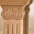French Neoclassical Revival Oak + Pink Granite Top Desk, 1940s For Sale - Image 10 of 11