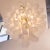 Glass Petal Suspension Chandelier in Murano Glass, Italy For Sale - Image 7 of 11