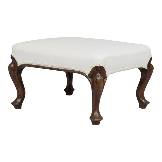 Victorian Mahogany Footstool For Sale