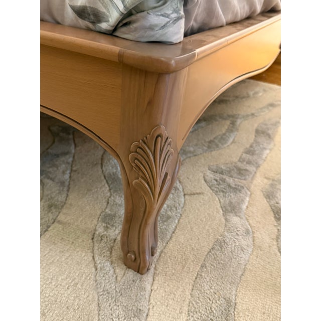 Chloe Farmhouse Reclaimed Bed Frame King For Sale - Image 10 of 13