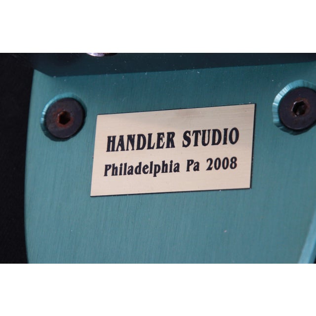 Peter Handler Custom Handmade "Pteranodon" Postmodern Desk Chair, 2008 For Sale - Image 12 of 13