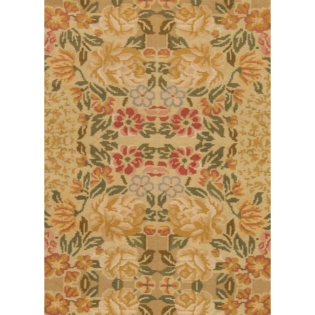 European inspired Bessarabian handmade wool rug by Doris Leslie Blau Size: 9'8" × 11'6" (294 × 350 cm) Although presently...