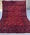 Red Turkmen Bokhara Hand-Knotted Wool Rug - 7'1" X 9'8" For Sale - Image 6 of 11