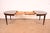 Brown Henredon French Regency Louis XVI Mahogany Extension Dining Table, Newly Refinished For Sale - Image 8 of 18