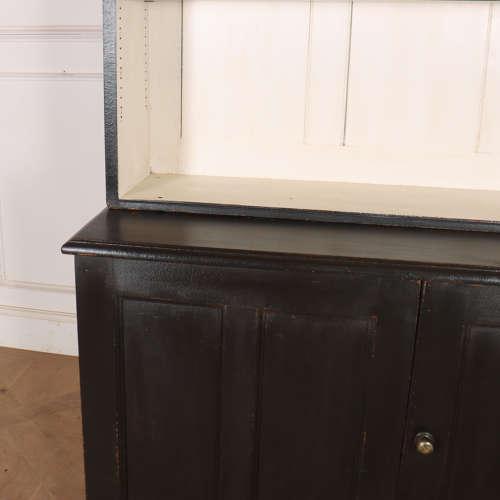 19th Century English Painted Open Bookcase, 1890s For Sale - Image 6 of 12