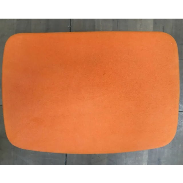 Metal Vintage "Window Seat" Lounge Chair & Ottoman by Haworth For Sale - Image 7 of 9