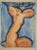 Amedeo modigliani (1884-1920), blue caryatid 1 - signed limited edition lithograph with pochoir in colors - 1960...