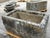 Stone Gray Early 1800s Carved French Rectangular Limestone Trough For Sale - Image 8 of 12