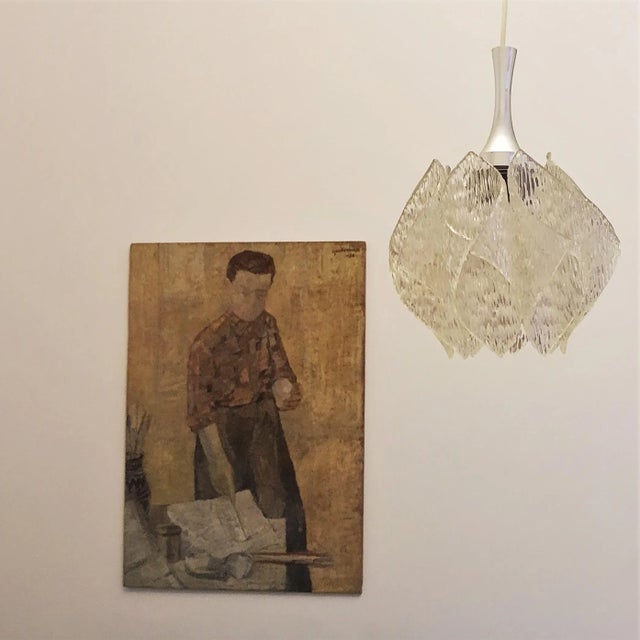 Vintage Ceiling Lamp by Aloys Ferdinand Gangkofner For Sale - Image 4 of 6