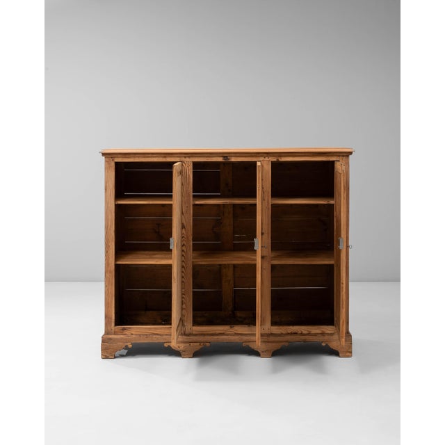 Mid 20th Century French Provincial Pine Three-Door Buffet For Sale - Image 17 of 18