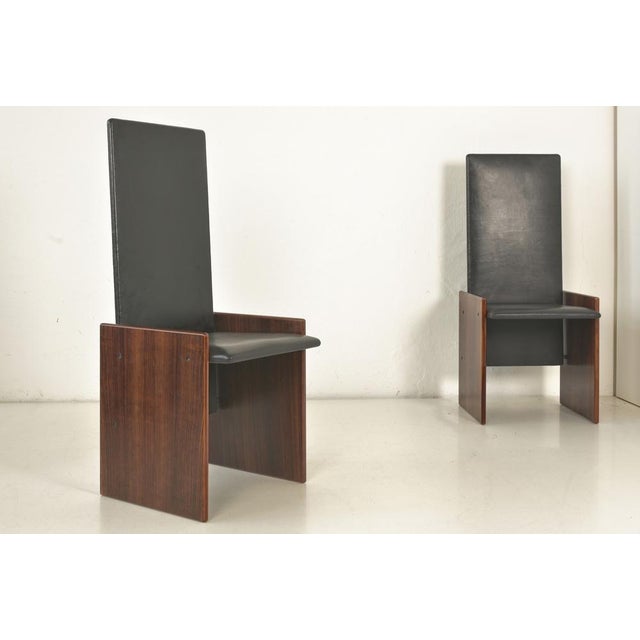 Wood Kazuki Chairs by Kazuhide Takahama, 1968, Set of 6 For Sale - Image 7 of 17