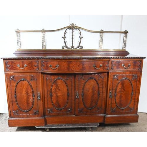 Chippendale Mahogany Sideboard, 1890 For Sale - Image 12 of 12