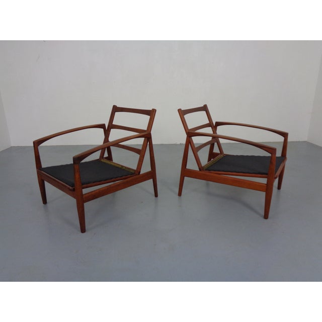 Goldfeder Teak Armchairs from Carl Straub, Germany, 1950s, Set of 2 For Sale - Image 12 of 18