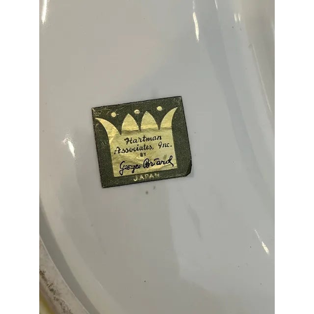 1960s 1960s Mid-Century Modern Georges Briard Design Lemon Dish For Sale - Image 5 of 8