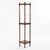 Brown Vintage Brandt Cherry Faux Bamboo 3 Tier Etargere For Sale - Image 8 of 12