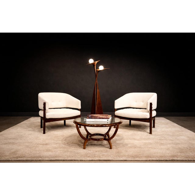 Pair of “Senior” Armchairs in Rosewood, Jorge Zalszupin, 1960s For Sale - Image 10 of 16