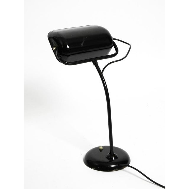 1940s Industrial Metal Table Lamp Model 6581 in Black from Kaiser Idell / Kaiser Leuchten, 1940s For Sale - Image 5 of 18