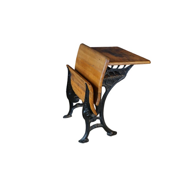 The "Fashion" school desk was a revolutionary piece of late-19th-century classroom furniture manufactured by the Sidney...