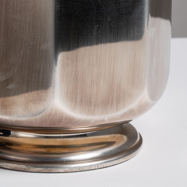 Mid 20th Century Italy Silver Ice Bucket For Sale - Image 15 of 15
