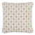 Schumacher Coquina 20" Pillow in Natural For Sale