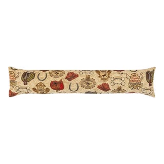 Royal Dressage Draught Excluder - 90x20 Cm (36"x9") For Sale