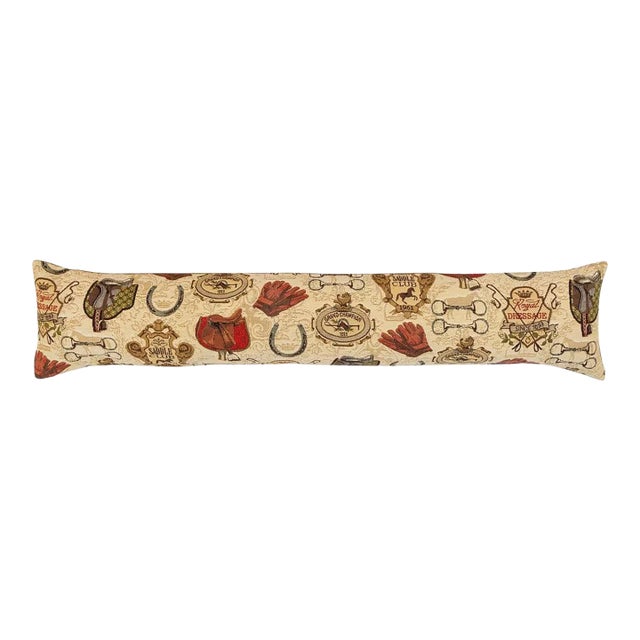 Royal Dressage Draught Excluder - 90x20 Cm (36"x9") For Sale