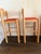 Mid-Century Modern 1980s Pair of Italian Postmodern ‘Padova’ Bar Stools Attributed to Hank Lowenstein for Gordon International For Sale - Image 3 of 12