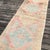 Antique Avanos Runner With Pastel Motifs | 4x10 For Sale - Image 4 of 8