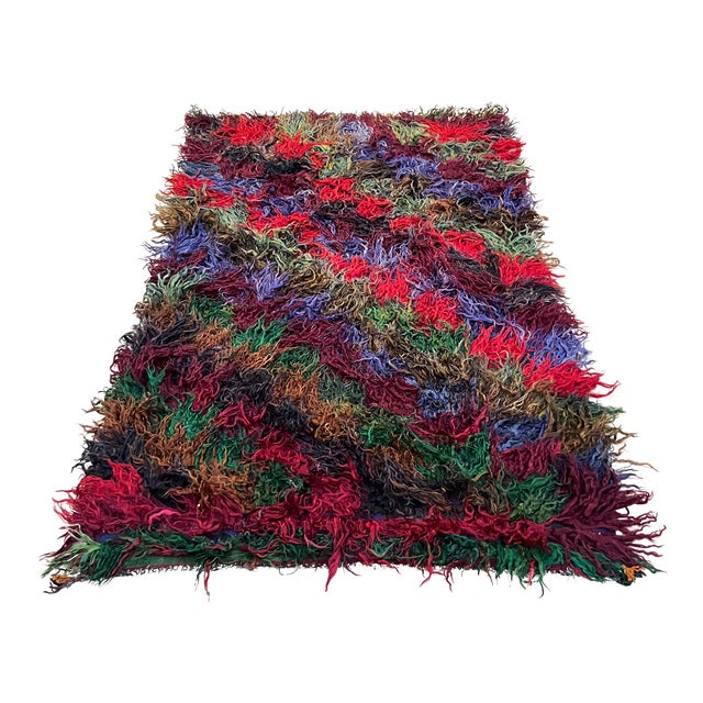 Antique Nomadic Tulu Rug For Sale