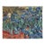 Van Gogh Irises Loom Woven Tapestry - 65 X 88 Cm (2′2" × 2′11") - Requires Rod Size 2 For Sale
