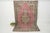 1970s Vintage Turkish Handmade Wool Cotton Pink Area Rug For Sale In San Francisco - Image 6 of 12